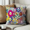 Artist T-Takashi Murakami Cushion Cover Inches Farmhouse Decor Home Throw Pillow Covers for Couch Decorations