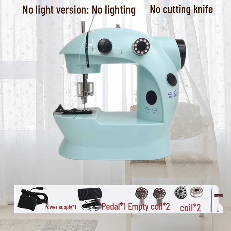 Высококачественная полностью автоматическая мини-электрическая настольная швейная машина