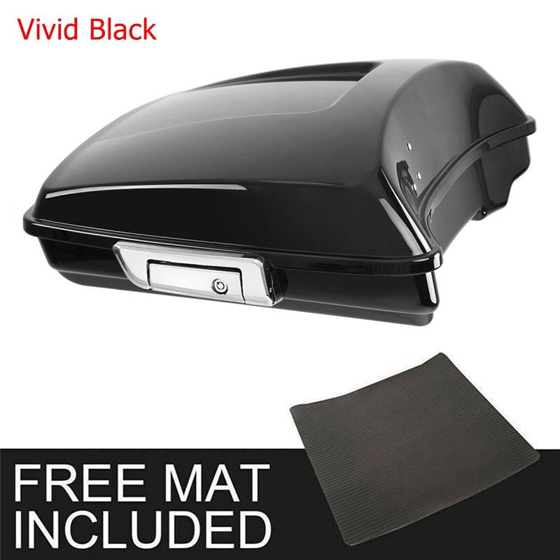 Motorcycle Razor Chopped King Trunk Latches For Harley Touring Road King Street Glide Road Glide 2014-2025