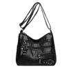 Women's Retro Bag Large Capacity Shoulder Bag Commuter Crossbody Bag