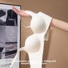 Sexy Seamless Half Cup Bra for Small Bust, Push Up Enhance Uplift Anti-Sagging Side Support Women's Lingerie