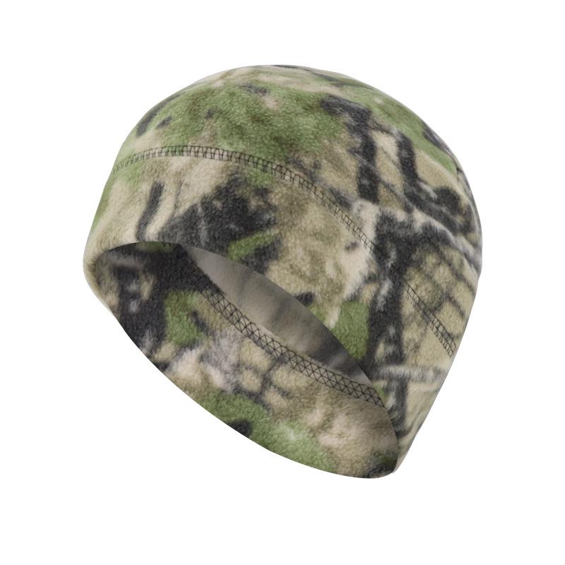 Winter Fleece Camouflage Ski Hat with Ear Protection