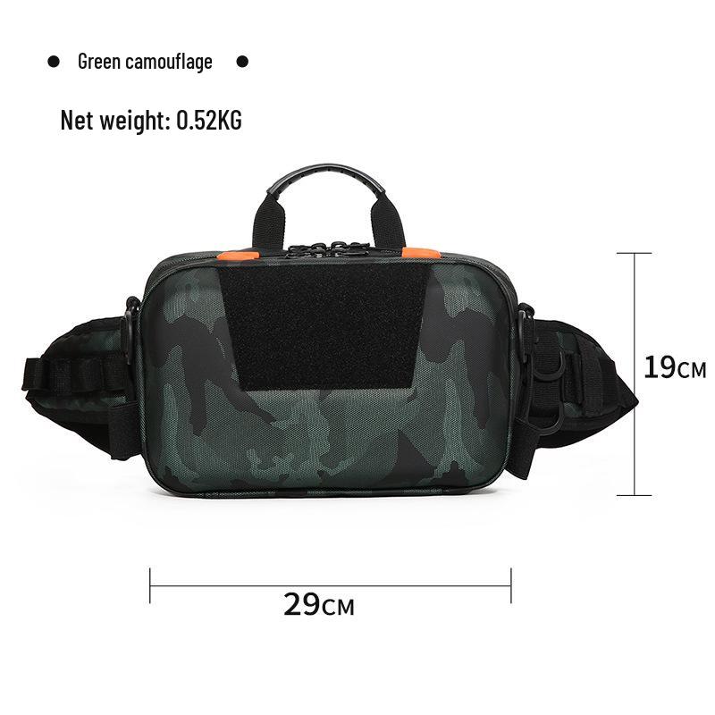 Waterproof Fishing Lure Bag: Multifunctional Waist & Crossbody Small Backpack