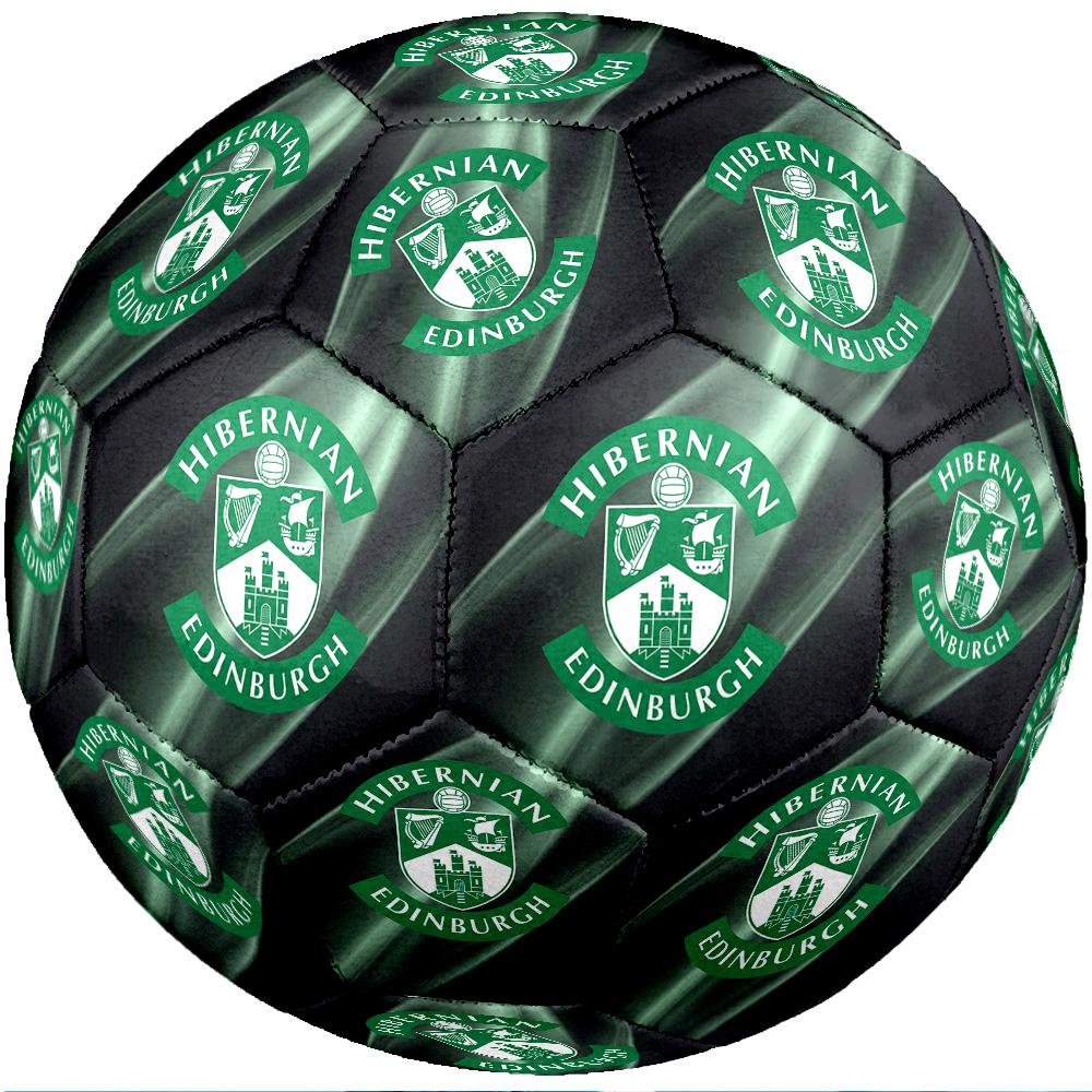 Hibernian FC Size 5 Standard Football Durable Training Match Soccer Ball for Adult Outdoor Sports