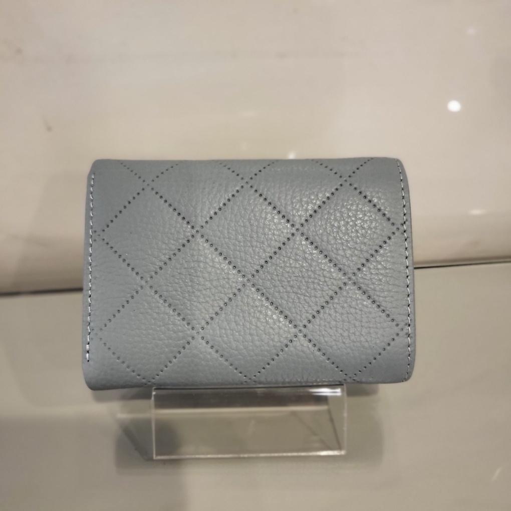 Moncross 9128BLAW Cute Women's Mini 3-Stitch Cowhide Bifold Wallet