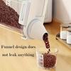 Family Airtight Storage Container for Grains, Nuts, Flour, and Rice - Kitchen Organizer and Pantry Accessory with Lid, Leak-Proof Food Storage Box
