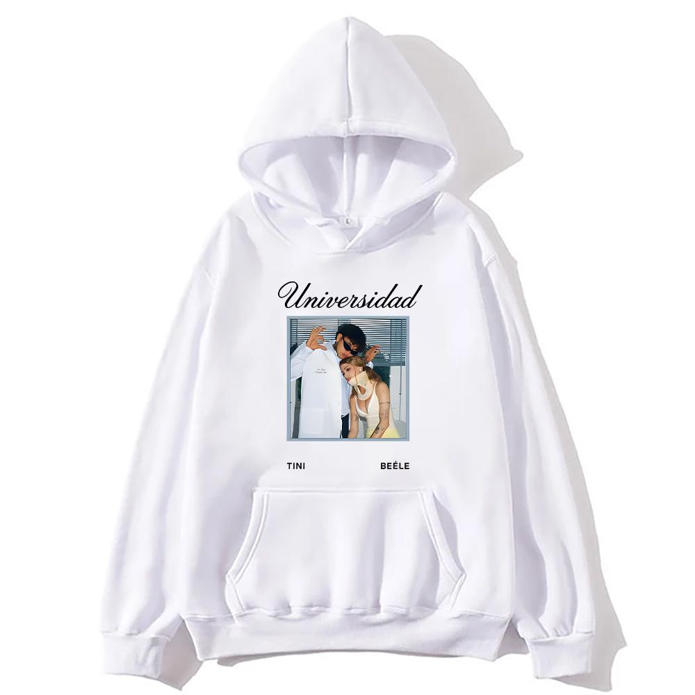 

Tini Stoessel Hoodies Tini Stoessel Universidad Music Graphic Sweatshirts Men Women Long Sleeve Pullovers Fashion S
