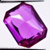 Emerald Cut Natural Glossy Rich Pink Sapphire 8-9 Ct Beautiful Gemstone