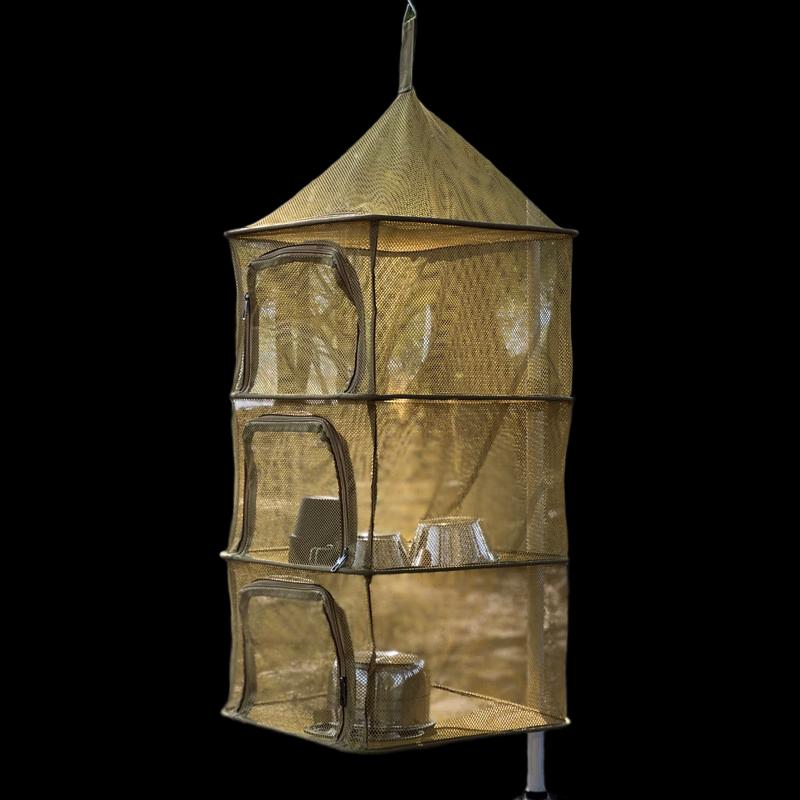 Outdoor Folding 4-Layer Drying & Storage Net