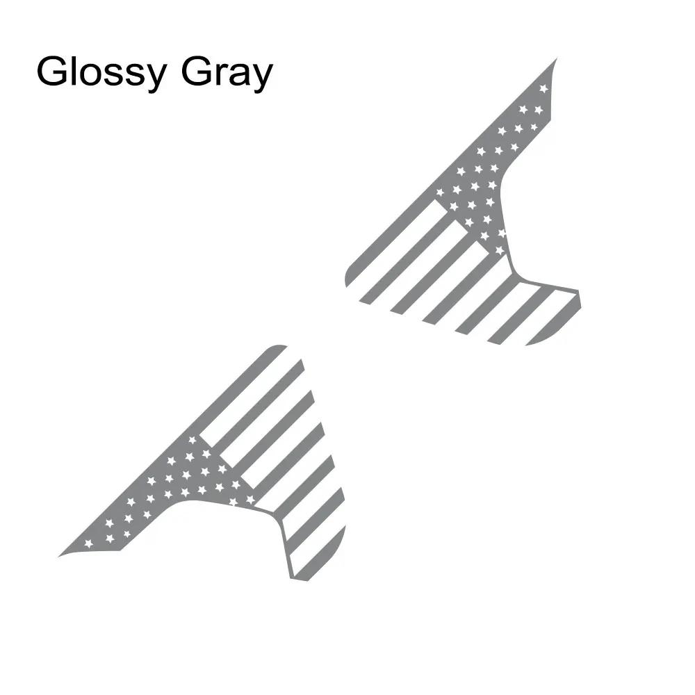 For Jeep Gladiator JT Pickup Fender Vent Stickers Truck Graphics  Flag Decor Decals Car Vinyl Cover Decal Auto Accessories