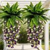 Fake Hanging Plants, UV Resistant Fake Vines, Artificial Ivy Plants, Outdoor Faux Plants, Indoor Bedroom Living Room Boho Wall Porch Shelf Decor