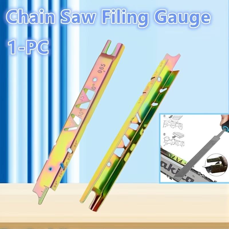 Chainsaw Depth Gauge File Chain Kit Accs Guide Carbon Steel For Chain Saw Raker Removal Practical