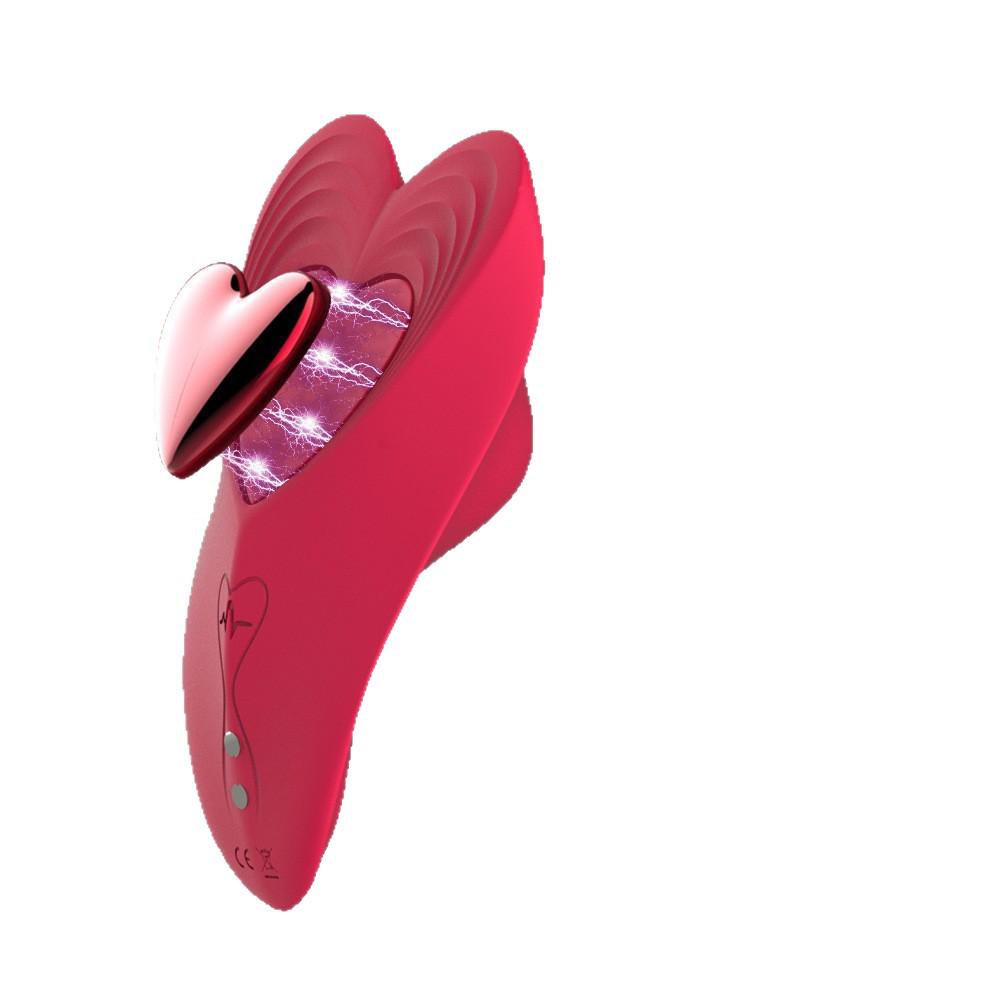 Love Heart Wearable Wireless Remote Vibrator & Magnetic Suction Panties for Women.
