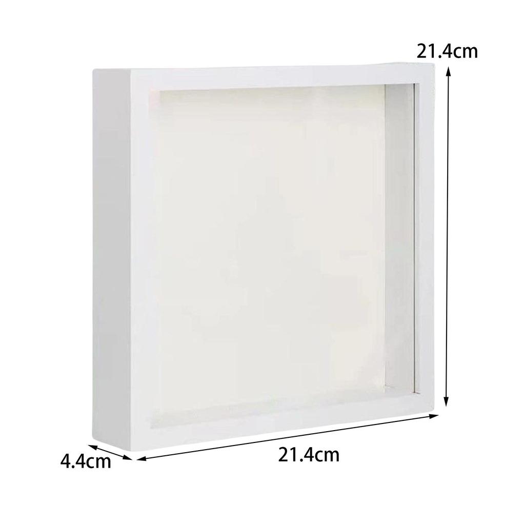 Rama Foto pentru Flori Uscate Pătrată Cutie Umbre din Lemn Suport Afișare Flori Uscate pentru Bilete Souvenir Flori Premiu Artă