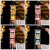 3D Middle Autumn Festival Lantern Paper Handmade Ancient Style Handheld Lantern Cartoon Luminous