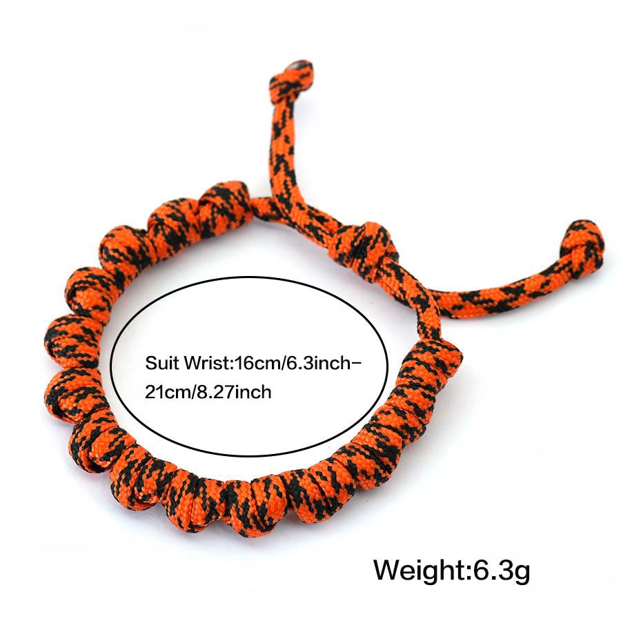 Neues Einzigartiges Handgefertigtes Geflochtenes Kordel Armband Herren Premium Ausgewählte Seil Outdoor Notfall Rettung Überleben Armband 7 Farben Verfügbar