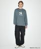 MAHAGRID It’S Time To Ls Tee Gray(Mg2Efmt564A)