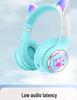 AKZ-62 Luminous Cat Ear Bluetooth Gaming Headset with Heavy Bass