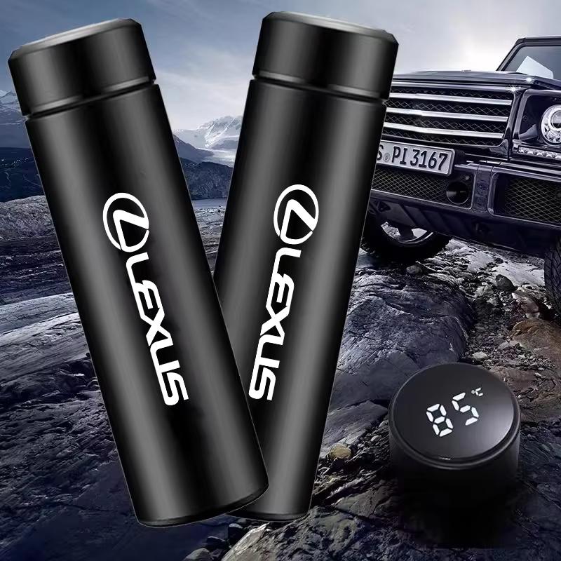 500ML Inteligentní termoska Nerezová vakuová láhev Pro Lexus LX470 NX300 ES300h IS350 IS200 NX GX460 IS300h GS300 UX RX300