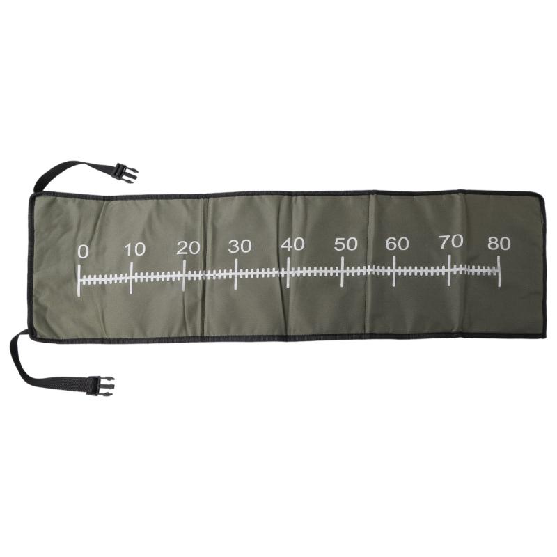 

Landing Mat Foldable Fishing Unhooking Mat with Measuring Scale 98x30cm Portable Protections Pad Outdoor Fishing Tool зелёный