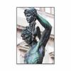 Perseus with the Head of Medusa Poster Black and White Ancient Greek God Wall Art Prints Canvas Painting Home Room Decoration