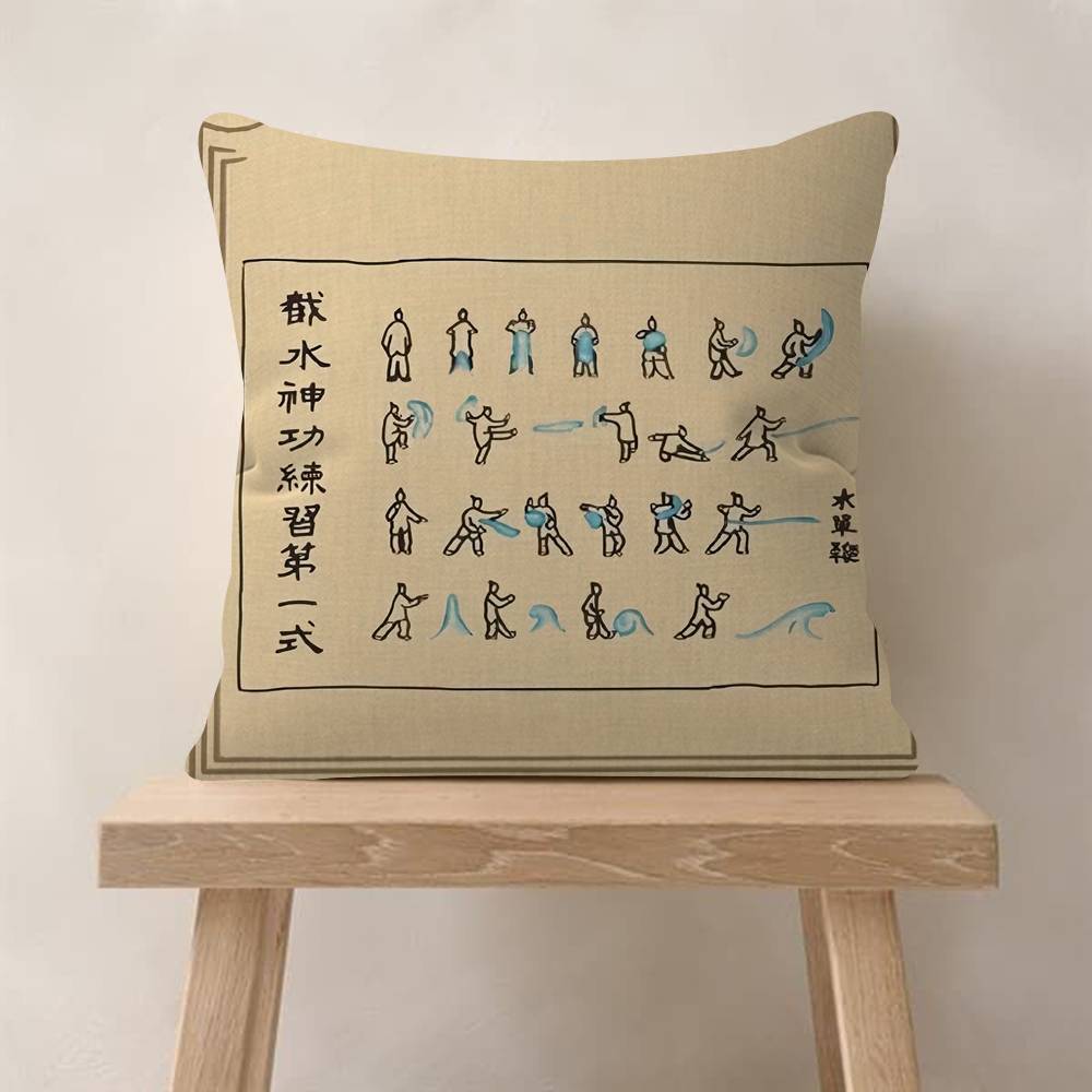 

AvatarLast Airbender Wanted Retro Pillow Gift Home Office Decoration Bedroom Sofa Car Cushion Cover Case x 30x30 cm