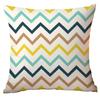 Polyester Colorful Geometric Pillow Case Combination Home Sofa Cushion Pillow Case