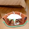 Yousheng Guinea Pigs Hammock Comfortable Breathable Hideout Tunnel Hamster Ferret Rat Nest Hanging Bed for Small Animal