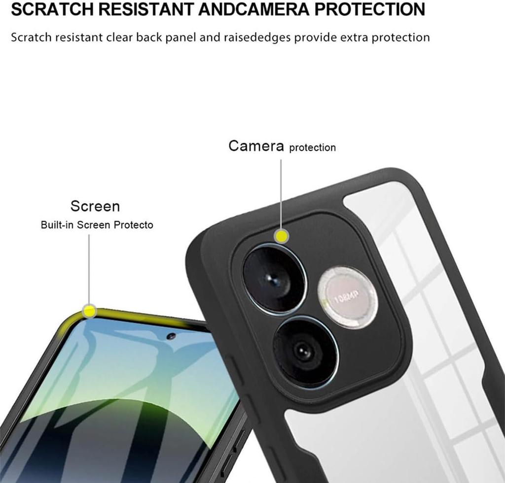 Full Body Protection Shockproof Case for Honor 600 Lite Protective Cover Screen Protector Fundas Coque
