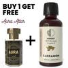 Esenciální olej z kardamomu 10 ml pro aromaterapii a domácí vůně s dárkem 6 ml Attaru – Aqua AQ, Dubai Oud, Aura, White Oud