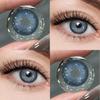 FUNSACHY 2Pcs Best Selling Contacts Colored Lenses Color Blue Green Grey Series Soft Lens Natural EyeBeauty Pupil Cosmetic Lens