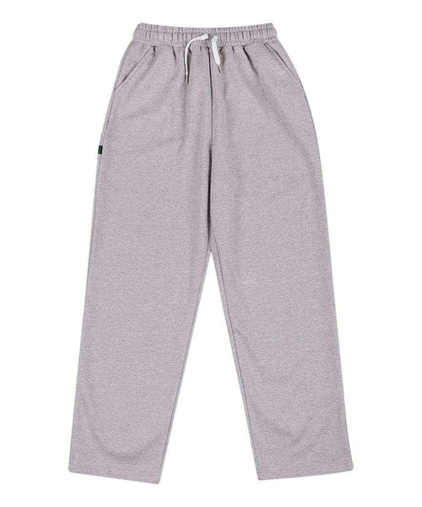 CREAM SODA LAB Carpenter Bermuda Sweat Wide Grey Pants
