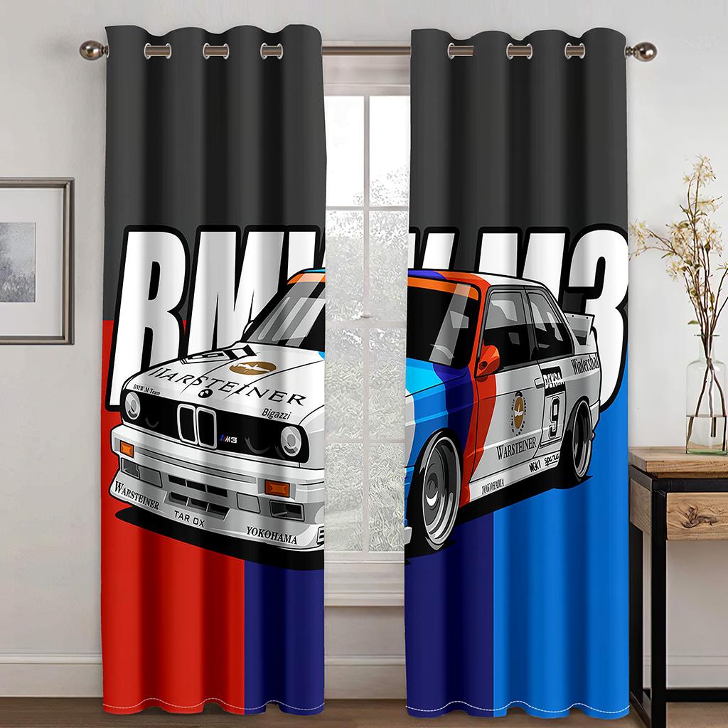 

Дешевые 3D принт самолет грузовик крутой автомобиль тонкие шторы на окна для мальчиков и мужчин Декор в гостиную спальню 2 шт. Бесплатная доставка W50H60(CM)x2PCS&Grommet Top