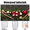 Christmas Theme Table Cloth Tablecloth Kitchen Wedding Holiday Table Decoration Tablecloth Outdoor Picnic Tablecloth