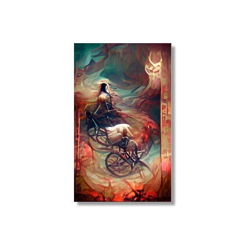 Major Arcana Tarot Art Poster Prints Wall Picture Occult Enthusiast Divination Cards Living Room Home Decoration Canvas Painting