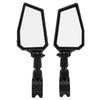 Side Rear View Mirrors 180 Degree Adjustable 1.75in Clamp Replacement for Polaris RZR 800 900 1000 XP