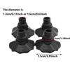4pcs Outdoor Camping Chair Foot For Pads Chair Leg Mat Non-slip Anti-trap Covers Folding Chair Anti Slip Footrest 13/16mm