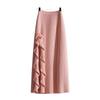 Women's Black High-Waisted A-Line Skirt: 2025 Autumn/Winter Collection