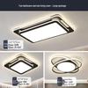 Modern Minimalist LED Rectangular Ceiling Light for Living Room, Hall, Bedroom, and Restaurant