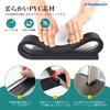 Ruedamann Step Ramp, 2cm High, 90cm Wide, 800kg Load Capacity, Barrier-Free Ramp for Wheelchairs and Robot Vacuum Cleaners, Flexible and Odorless PVC