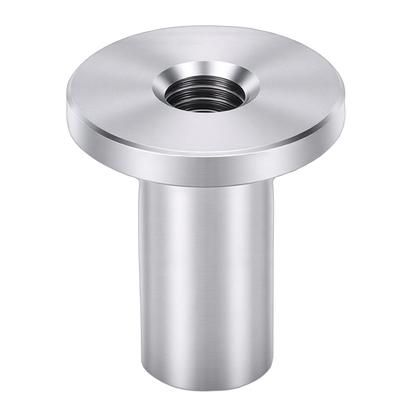 Schweißmutter M8x25mm Edelstahl Innengewinde Schweißfitting Buchse Kopfhut für Automobil