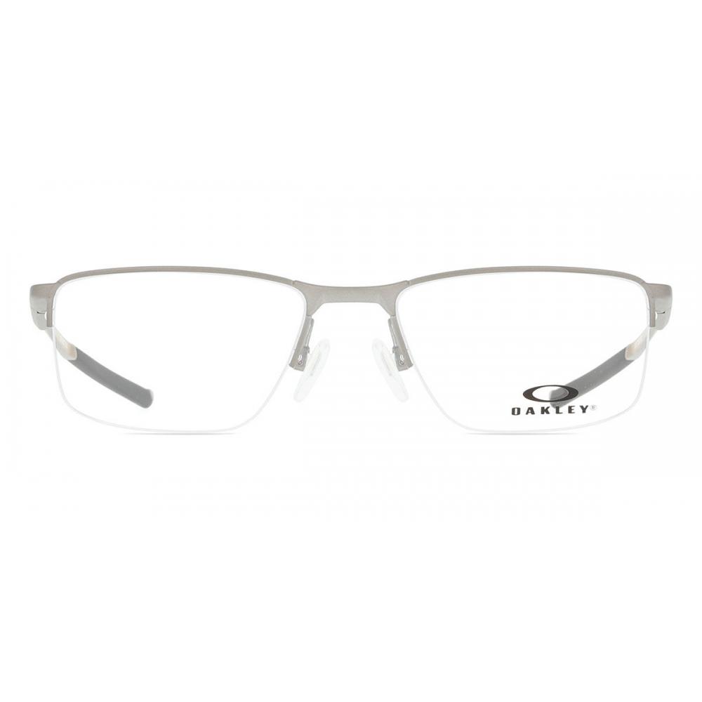 

Oakley Ox3218 Socket 5.5 321817 Men Eyeglasses Titanium Silver/54-18-136