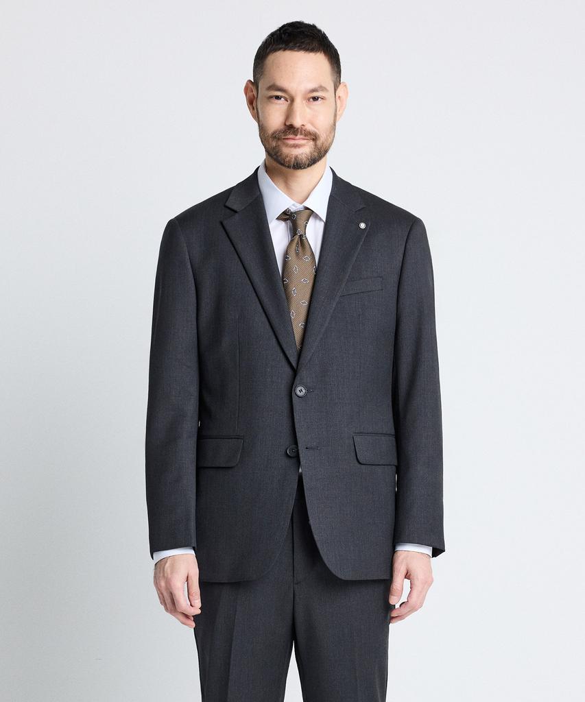 Stco Wool Four-Way Stretch Essential Formal Jacket_Grey (Classic Fit)_Ssjuz63Csg