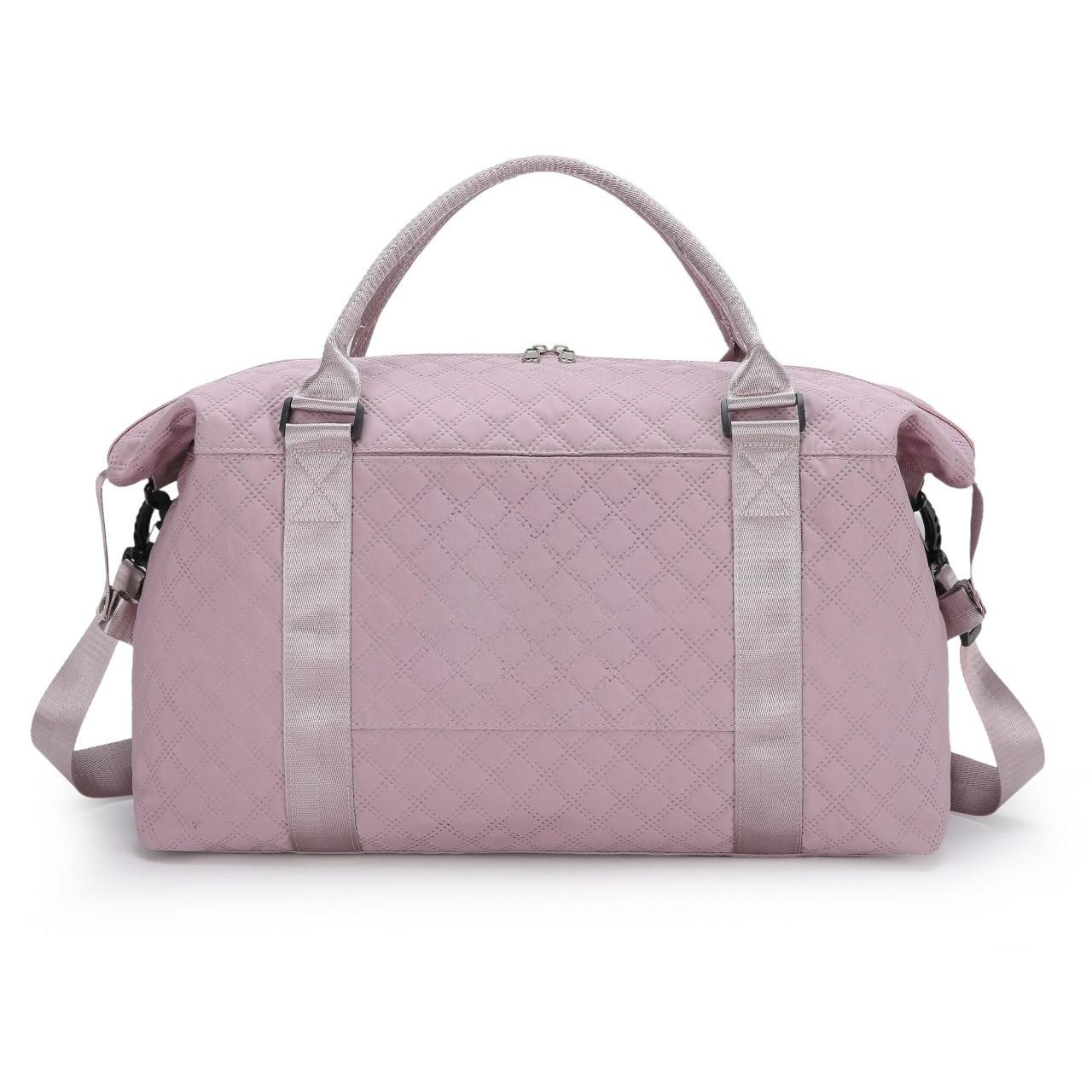 

Дорожная сумка ручная большой вместимости, фитнес, легкая, для деловых поездок, багажная сумка, для путешествий, можно использовать для покрытия выдвижных ручек для сумки для производства фиолетовый