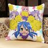 Lucky SStar ANIME Pillow Case Pillowcase Doublesided Printed Sofa Cushion Bedroom Headboard Pillow