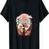 Der Zauber des Frühlings Ein Damen-T-Shirt mit atemberaubender Kirschblüte