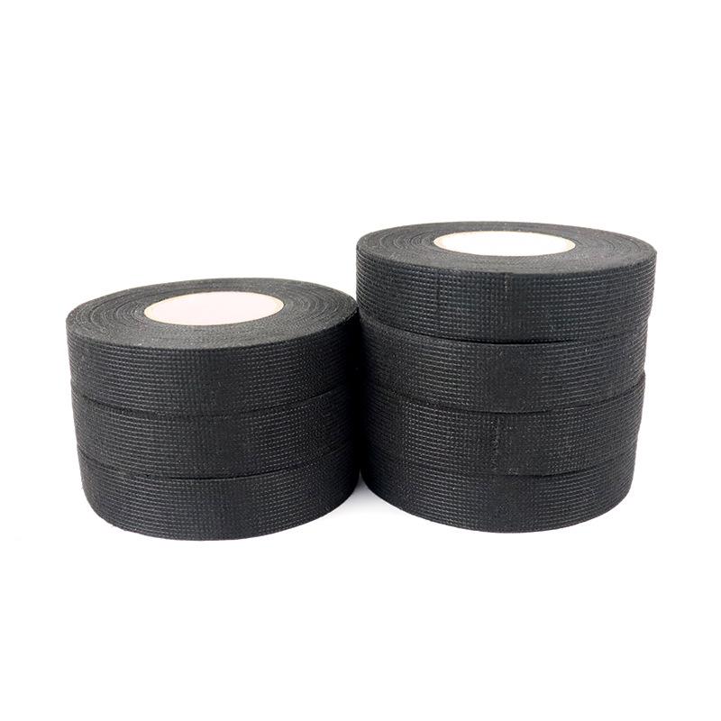 Black Non-Woven Fabric Wire Harness Tape for Insulation & Audio Noise Reduction