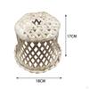 Bamboo Lamp Shade Cover Hanging Pendant Light Fitting Minimalistic Decorative for Ceiling