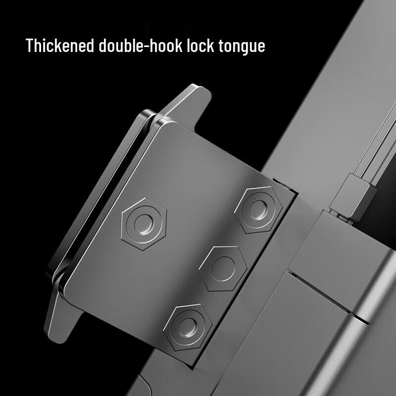 Deli AL195 Smart Fingerprint Glass Door Lock CN plug (adapter included)