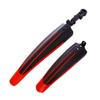 1 Two-Piece Set Mountain Road Bike Fenders Bike Mudguard Rear Mud Guard Wings Designed For Bike Bikes Add-ons Bike Parts High Quality